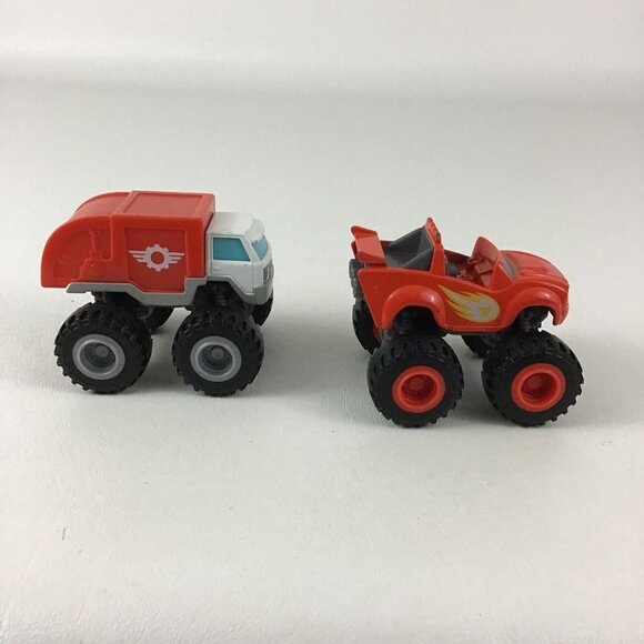 Blaze And The Monster Machines Debris & Blaze Die Cast Vehicles  2014 Mattel Toy - Picture 3 of 6